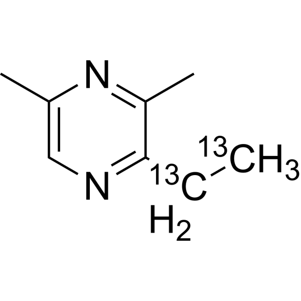2-Ethyl-<em>3</em>,5-dimethylpyrazine-<em>13</em><em>C</em>2