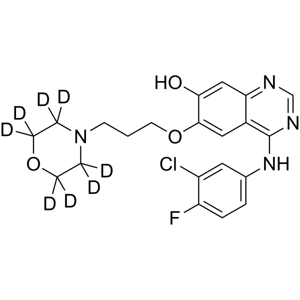 O-Desmethyl <em>gefitinib</em>-d8
