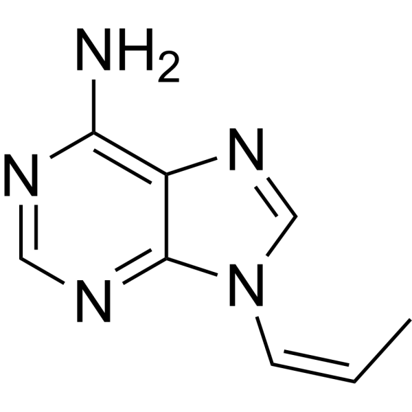 (Z)-9-Propenyladenine Chemical Structure