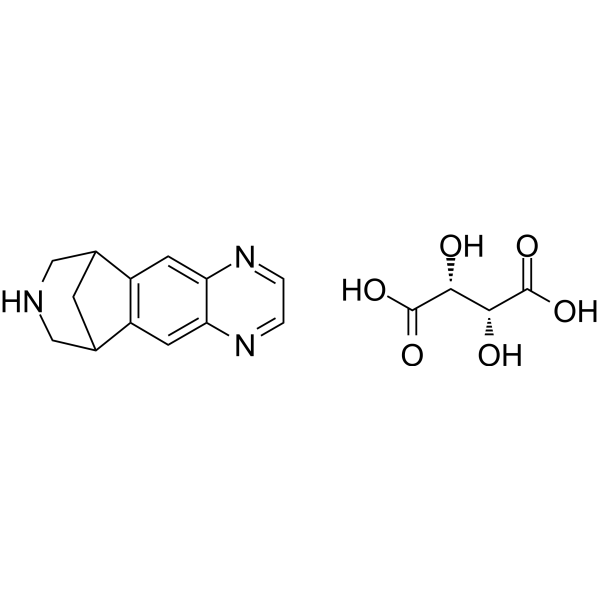 Varenicline Tartrate Chemical Structure
