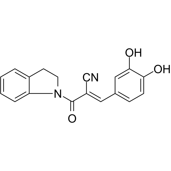 Tyrphostin AG 528 Chemical Structure
