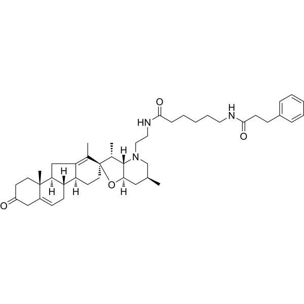 KAAD-Cyclopamine Chemical Structure
