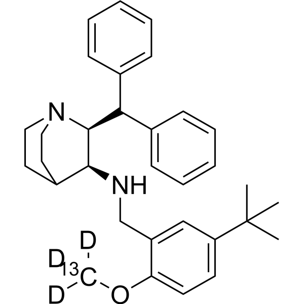 Maropitant-<sup>13</sup>C,d<sub>3</sub> Chemical Structure