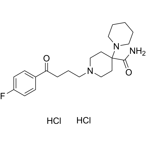 Pipamperone dihydrochloride Chemical Structure