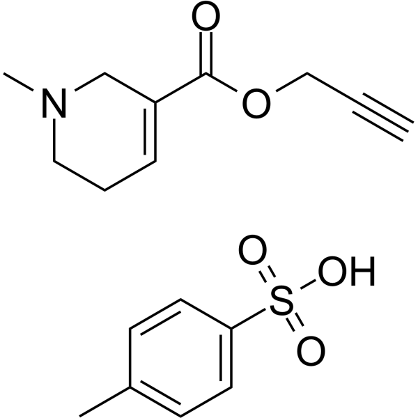 Arecaidine-propargyl ester tosylate Chemical Structure