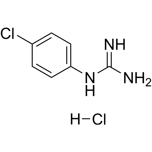 4-Chlorophenylguanidine hydrochloride Chemical Structure