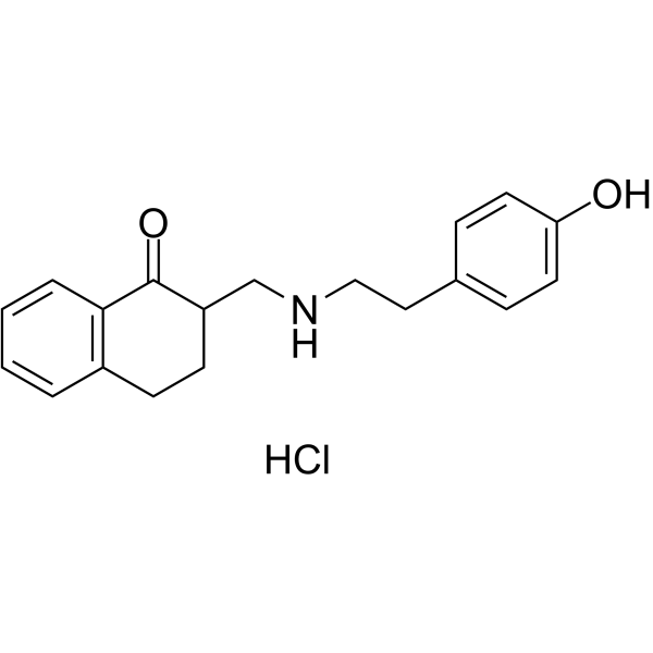 HEAT hydrochloride Chemical Structure
