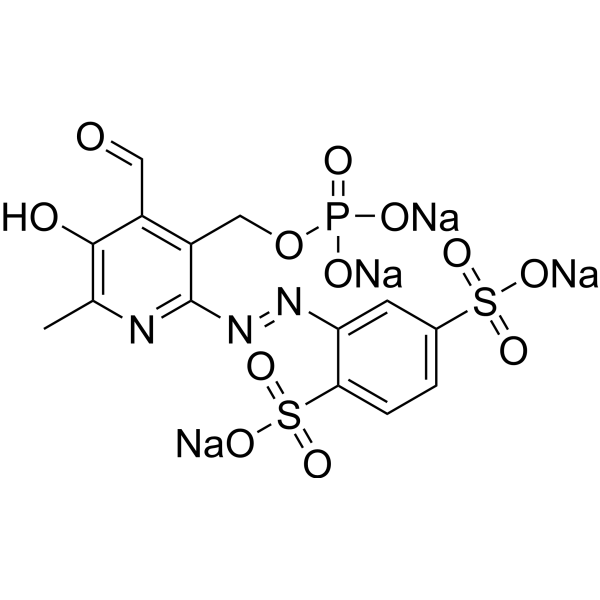Iso-PPADS tetrasodium Chemical Structure