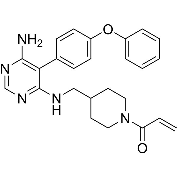 Evobrutinib Chemical Structure