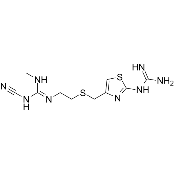 Tiotidine Chemical Structure