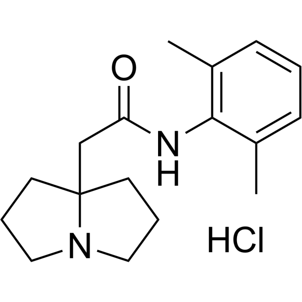 Pilsicainide hydrochloride Chemical Structure