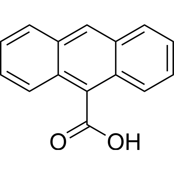 Anthracene-9-carboxylic acid Chemical Structure