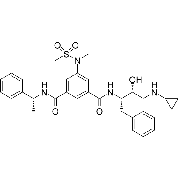 β-Secretase Inhibitor IV Chemical Structure