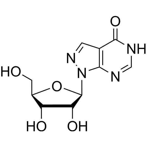 Allopurinol riboside Chemical Structure