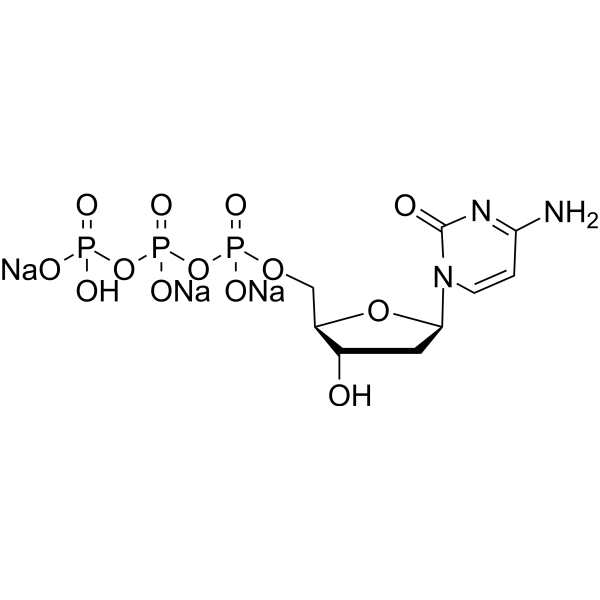 Deoxycytidine triphosphate trisodium salt Chemical Structure