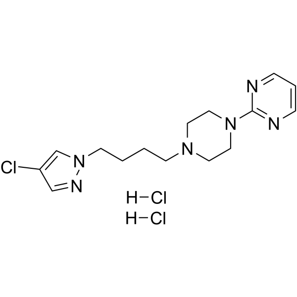 Lesopitron dihydrochloride Chemical Structure