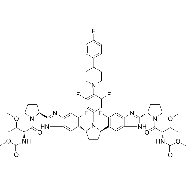 Pibrentasvir Chemical Structure