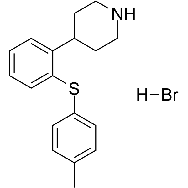 Tedatioxetine hydrobromide Chemical Structure