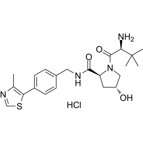 (S,R,S)-AHPC monohydrochloride Chemical Structure