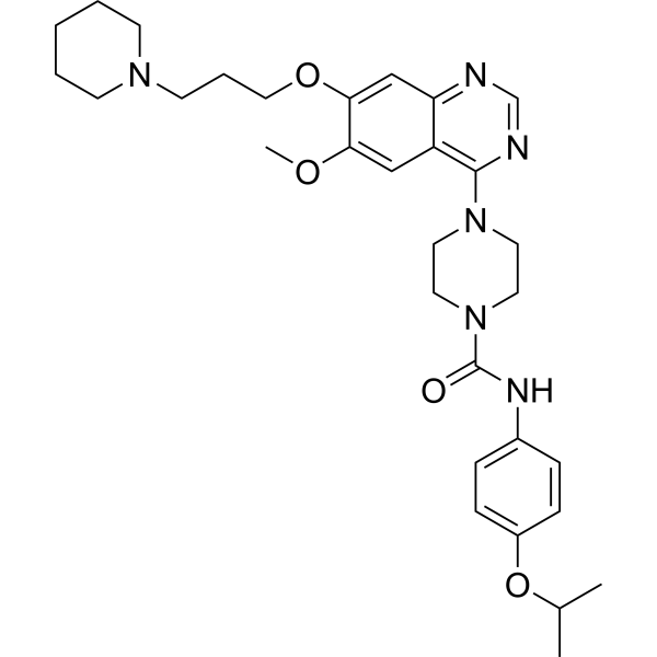 Tandutinib Chemical Structure