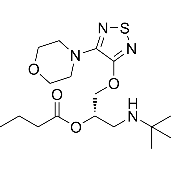 Butyryltimolol Chemical Structure