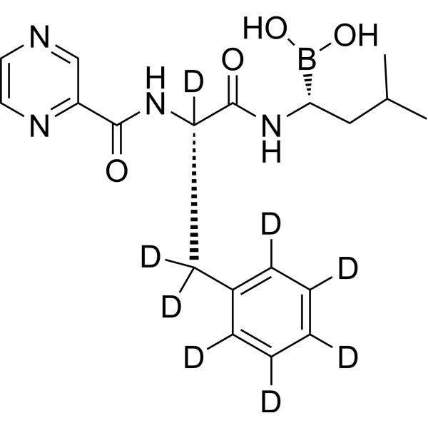 Bortezomib-d<sub>8</sub> Chemical Structure