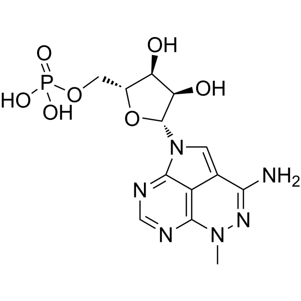 Triciribine phosphate Chemical Structure