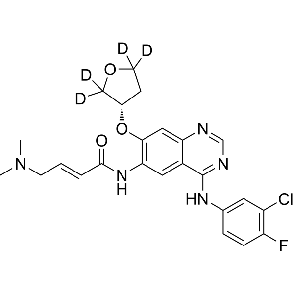 Afatinib-d<sub>4</sub> Chemical Structure
