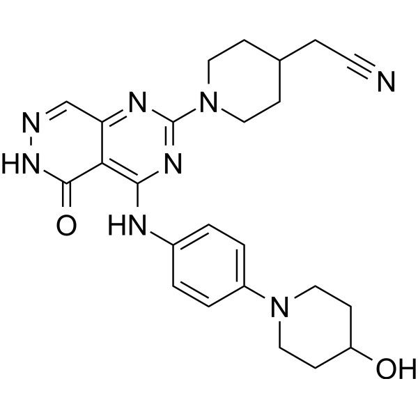 Gusacitinib Chemical Structure