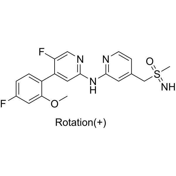 Enitociclib Chemical Structure