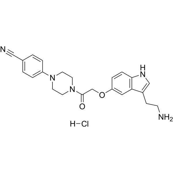 Donitriptan hydrochloride Chemical Structure