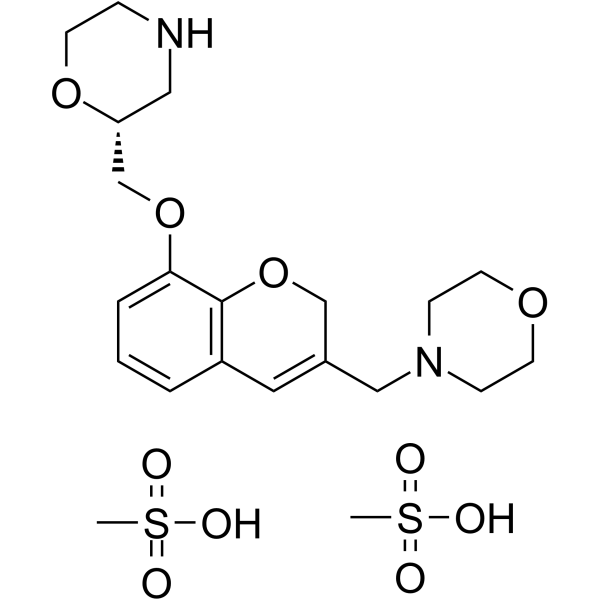 NAS-181 dimesylate Chemical Structure