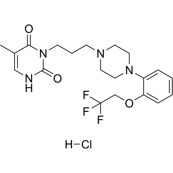 RS100329 hydrochloride Chemical Structure