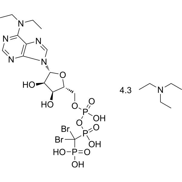 ARL67156 triethylamine Chemical Structure