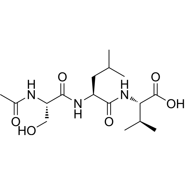 Fas C-Terminal Tripeptide Chemical Structure