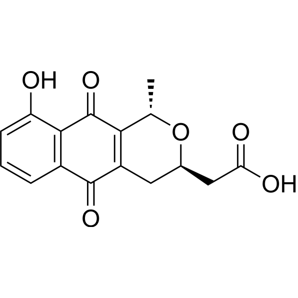 Nanaomycin A Chemical Structure