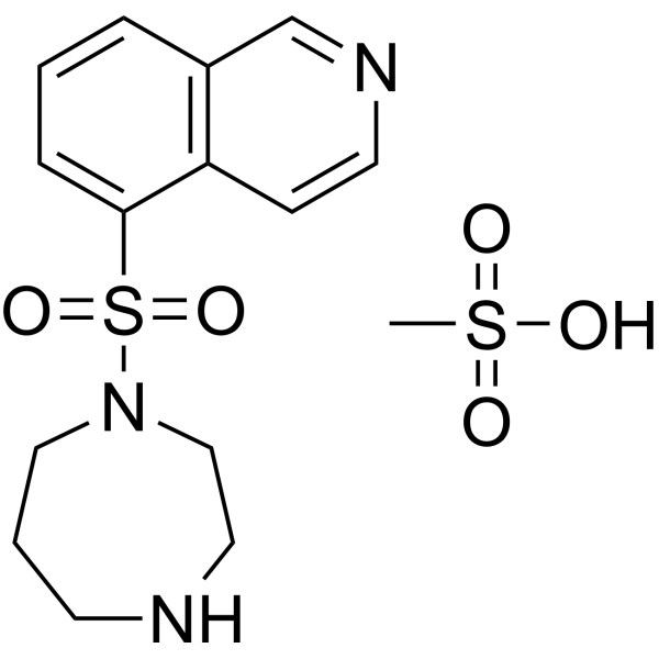 Fasudil mesylate Chemical Structure