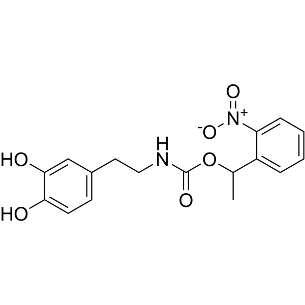 NPEC-caged-dopamine Chemical Structure