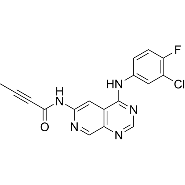 EGFR/ErbB-2/ErbB-4 inhibitor-3 Chemical Structure