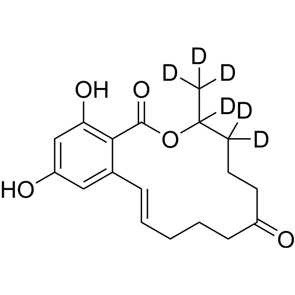 (Rac)-Zearalenone-<em>d</em>6