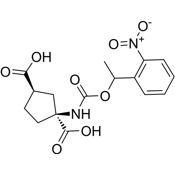 NPEC-caged-(1S,3R)-ACPD Chemical Structure