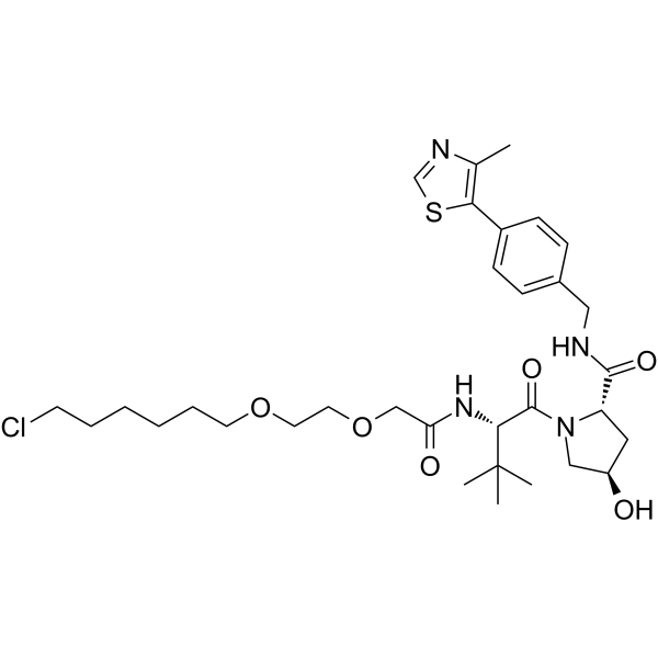 (S,R,S)-AHPC-PEG2-C4-Cl Chemical Structure