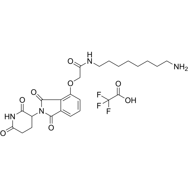 Thalidomide-O-amido-C8-NH2 TFA