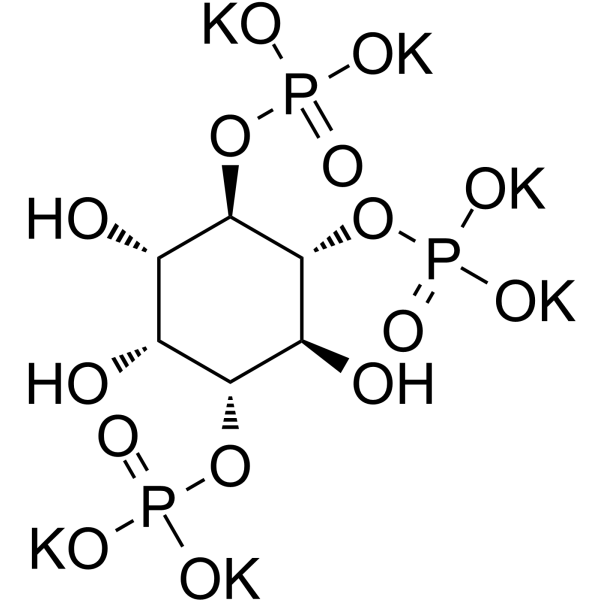 D-myo-Inositol 1,4,5-trisphosphate hexapotassium salt Chemical Structure