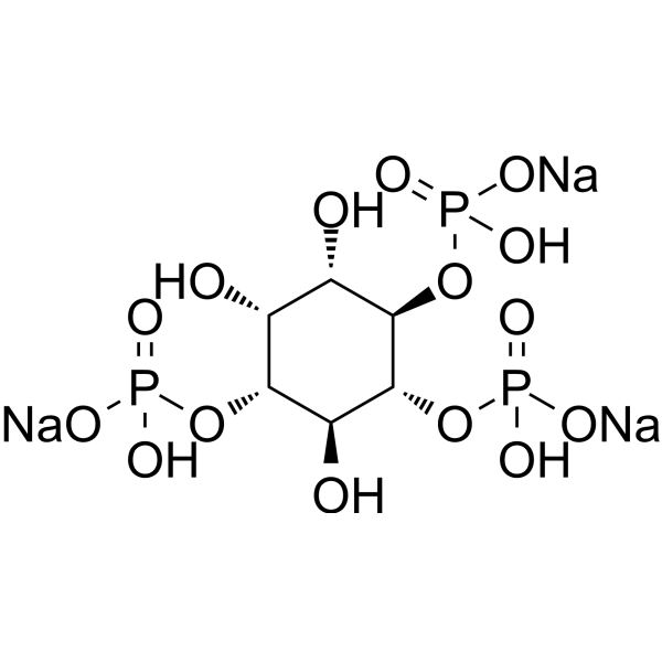 D-myo-Inositol-1,4,5-triphosphate trisodium Chemical Structure