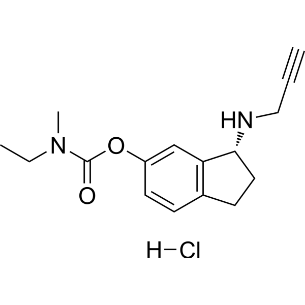 Ladostigil hydrochloride Chemical Structure