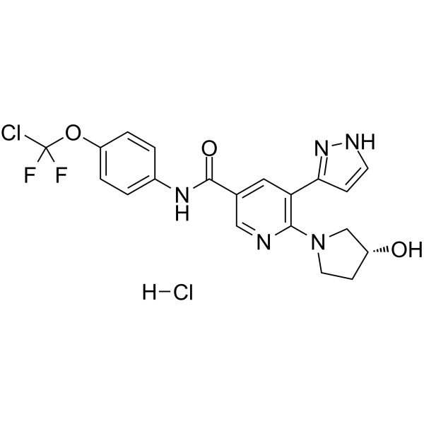 <em>Asciminib</em> hydrochloride
