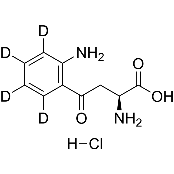 <em>L</em>-Kynurenine-<em>d</em>4-1 hydrochloride