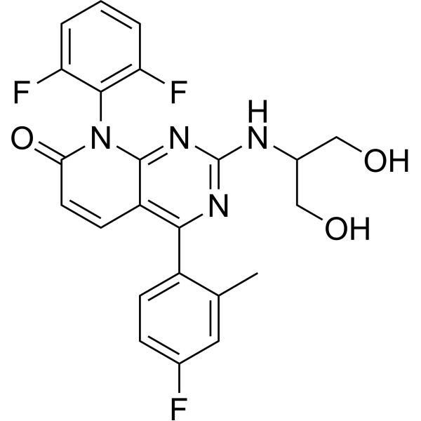 Dilmapimod Chemical Structure