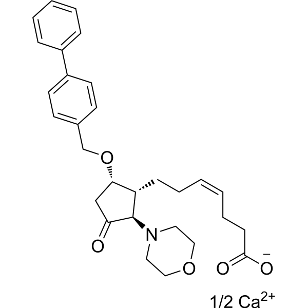AH23848 hemicalcium salt Chemical Structure